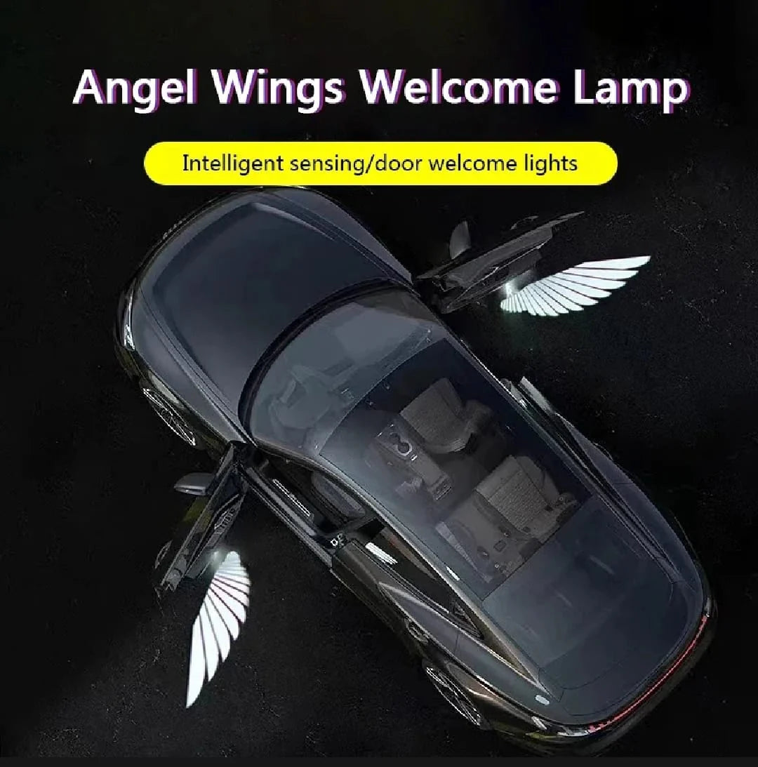 Shoppicrush Radiant Wing 3D LED Car Logo Lights (2 Pcs)